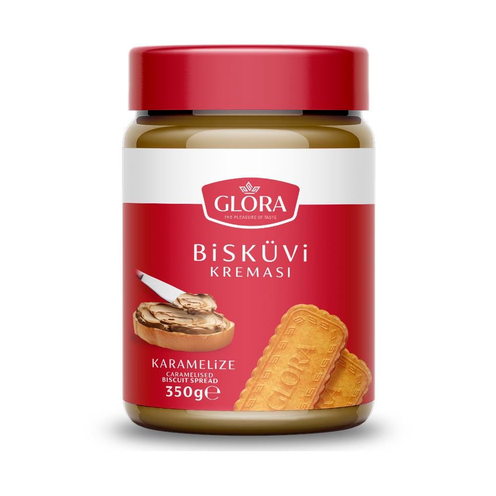Glora Karamelize Bisküvi Kreması Smooth 350Gr