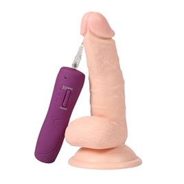 Dildo Series 15cm Farklı Titreşim Modu Ultra Yumuşak Realistik Vibratör Penis