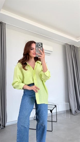 Bella Düşük Omuz Gömlek
