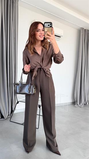 Alex Modal Çizgili Gömlek