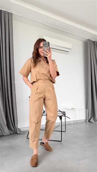 Latte Adriana Modern Kesim Pantolon