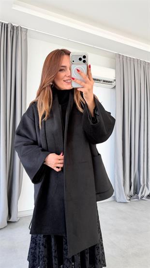 Holly Şal Yaka Kaban