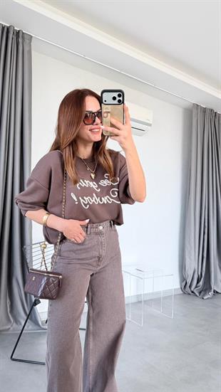 Axe Nakış Detaylı Sweatshirt