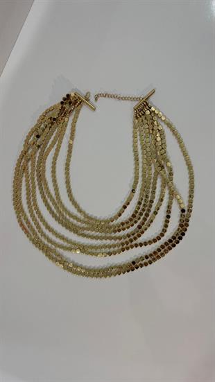 Çok Katmanlı Zincir Kolye