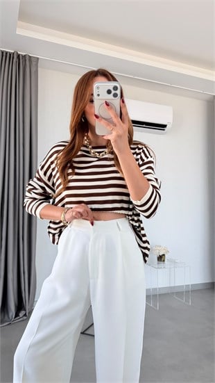 Marlea Beyaz Pantolon