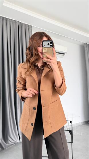 Blazer Süet Ceket