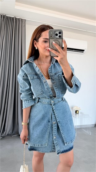 Mavi Tasarım Denim Elbise