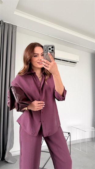 Reyna Gömlek Pantolon Takım