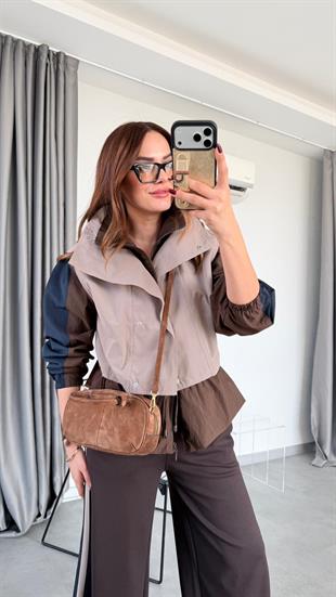 Dima Garnili Şerit Detaylı Tasarım Takım