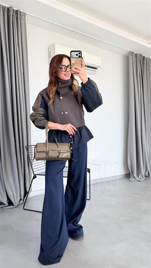 Dima Garnili Şerit Detaylı Tasarım Takım