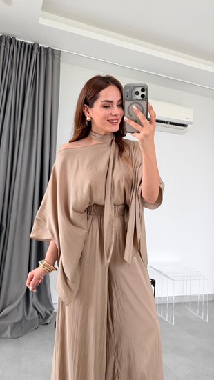 Vizon Rebeca Şal Yaka Takım