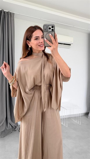 Vizon Rebeca Şal Yaka Takım