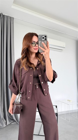 Lina Bomber Ceket Pantolon Takım