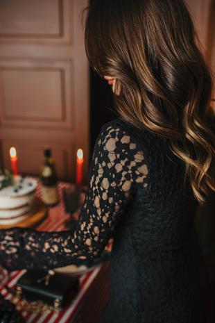 Mini İspanyol Kol Elbise