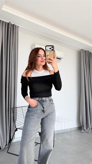 Dakota Düşük Omuz Bluz