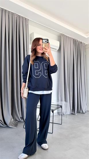 Wilma Yazı Baskılı Sweatshirt