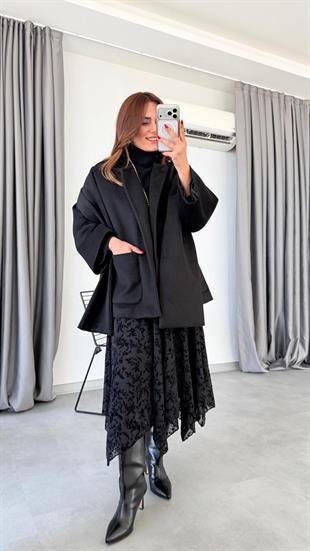 Holly Şal Yaka Kaban