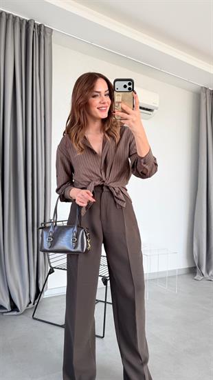 Alex Modal Çizgili Gömlek