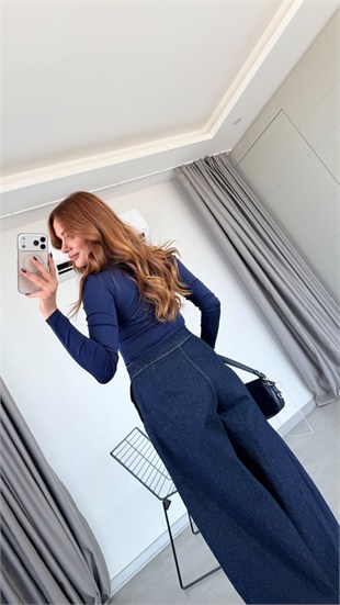 Lacivert Poema Balon Jean
