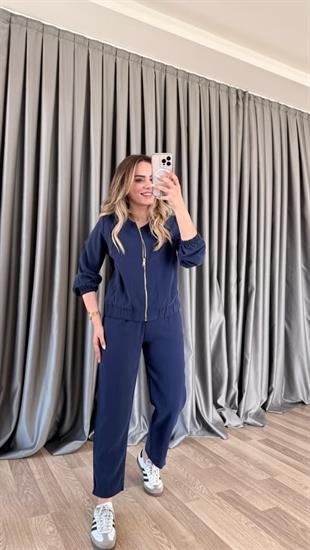 Lexi Fermuarlı Beli Lastikli Takım