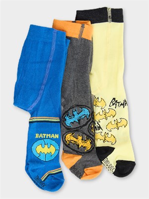 Batman Lisanslı Erkek Bebek Külotlu Çorap 19031