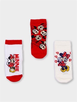 MN18991 MİNNİE MOUSE BEBE SOKET ÇORAP