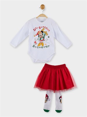 MN19992 MINNIE 2 Lİ TAKIM + K.ÇORAP
