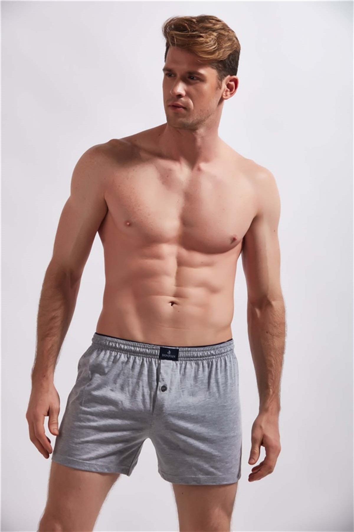 josejuan 3lü Erkek Boxer %100 Pamuk Örme Penye 1120