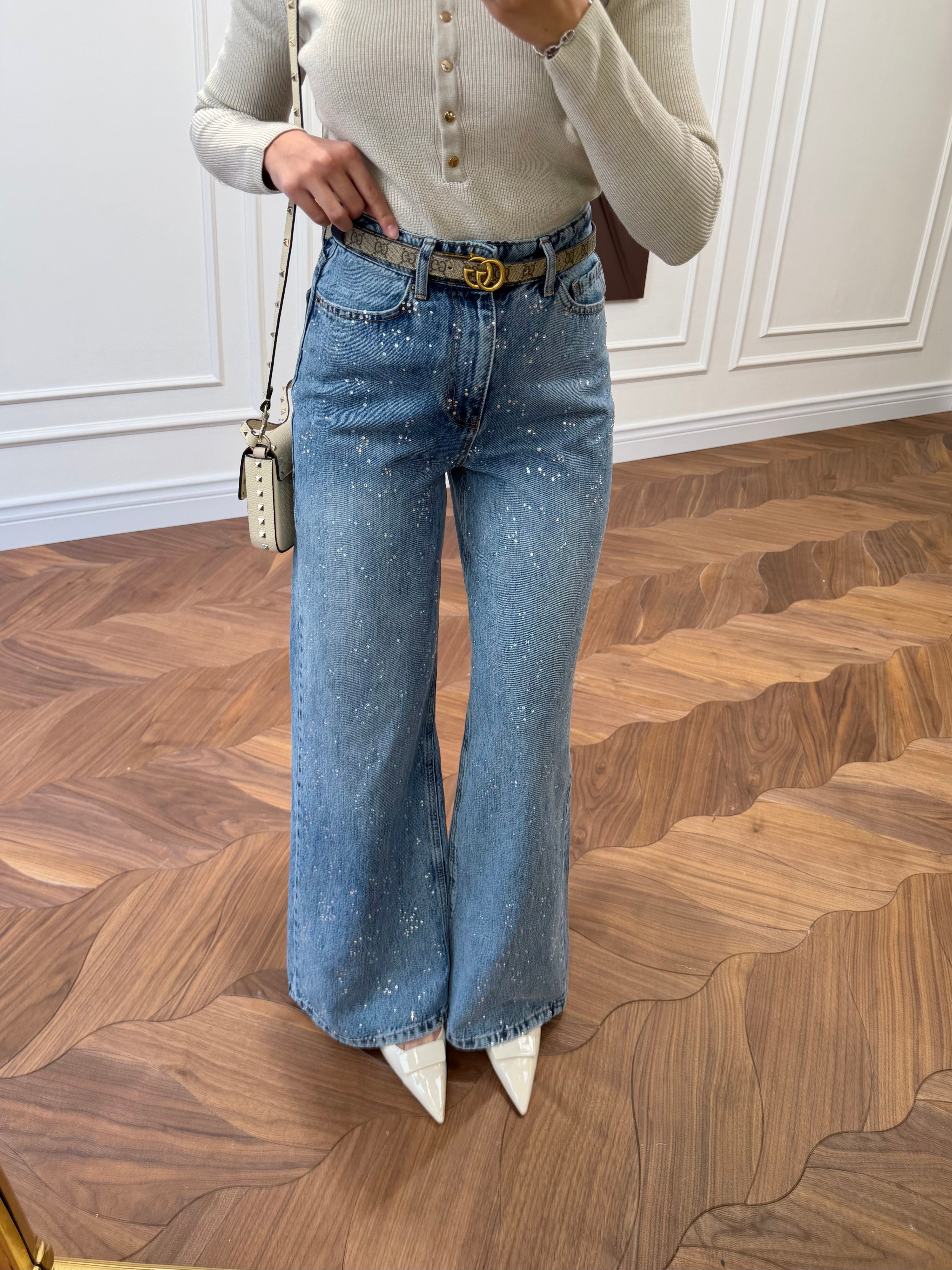 Işıltı Jean 