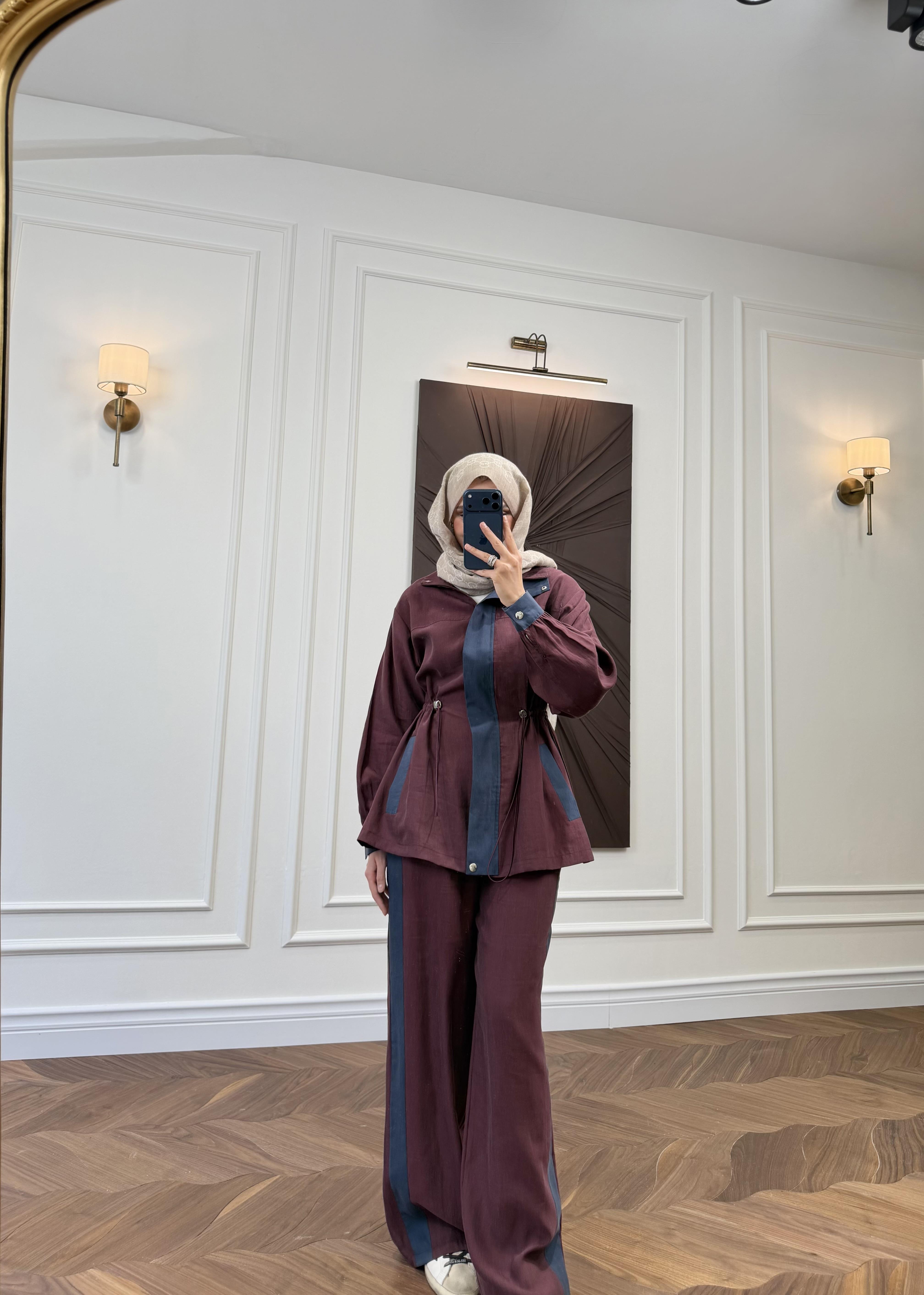 Saye Eşofman Takım - Bordo