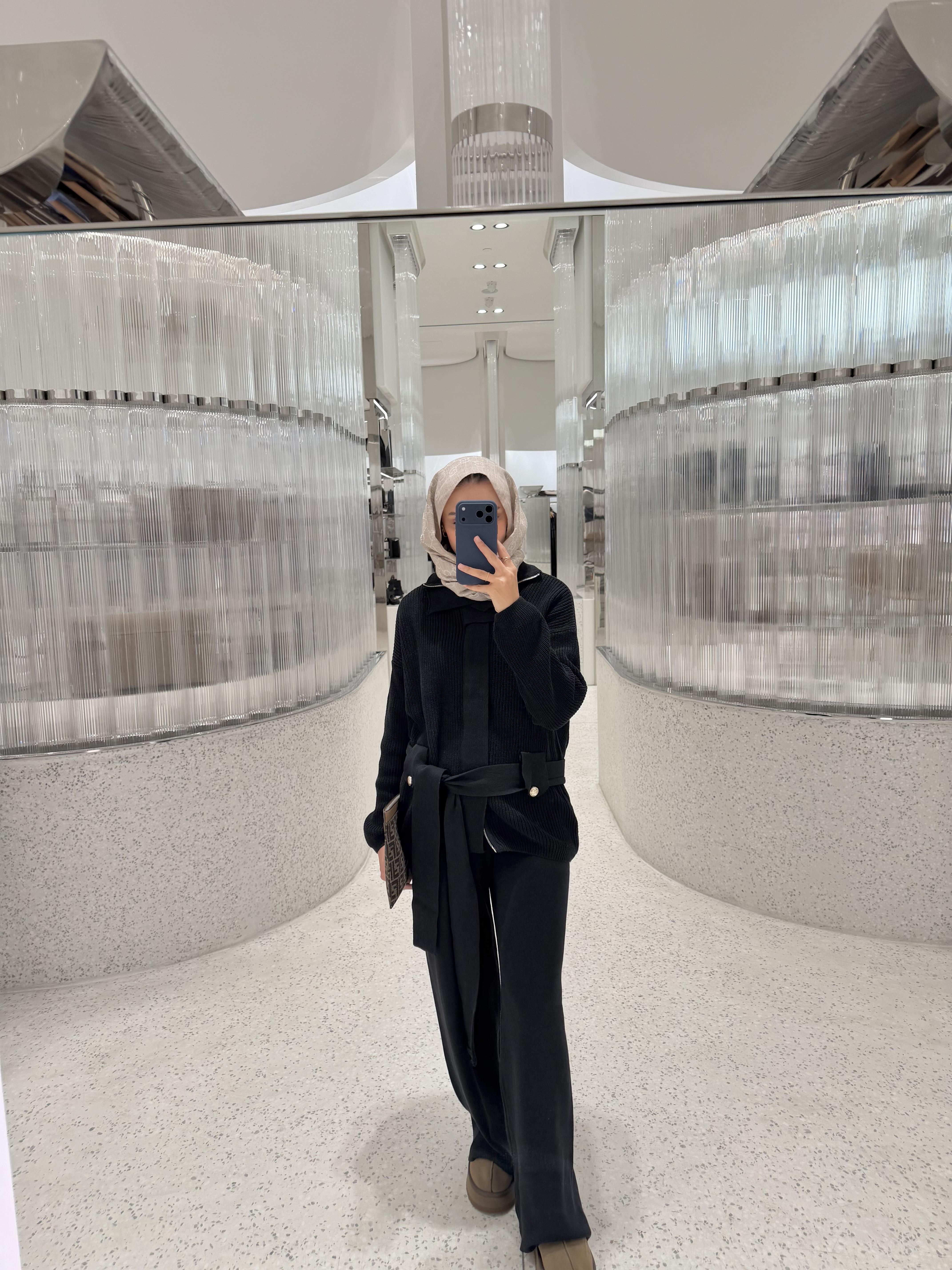 Soft Knit Takım - Siyah