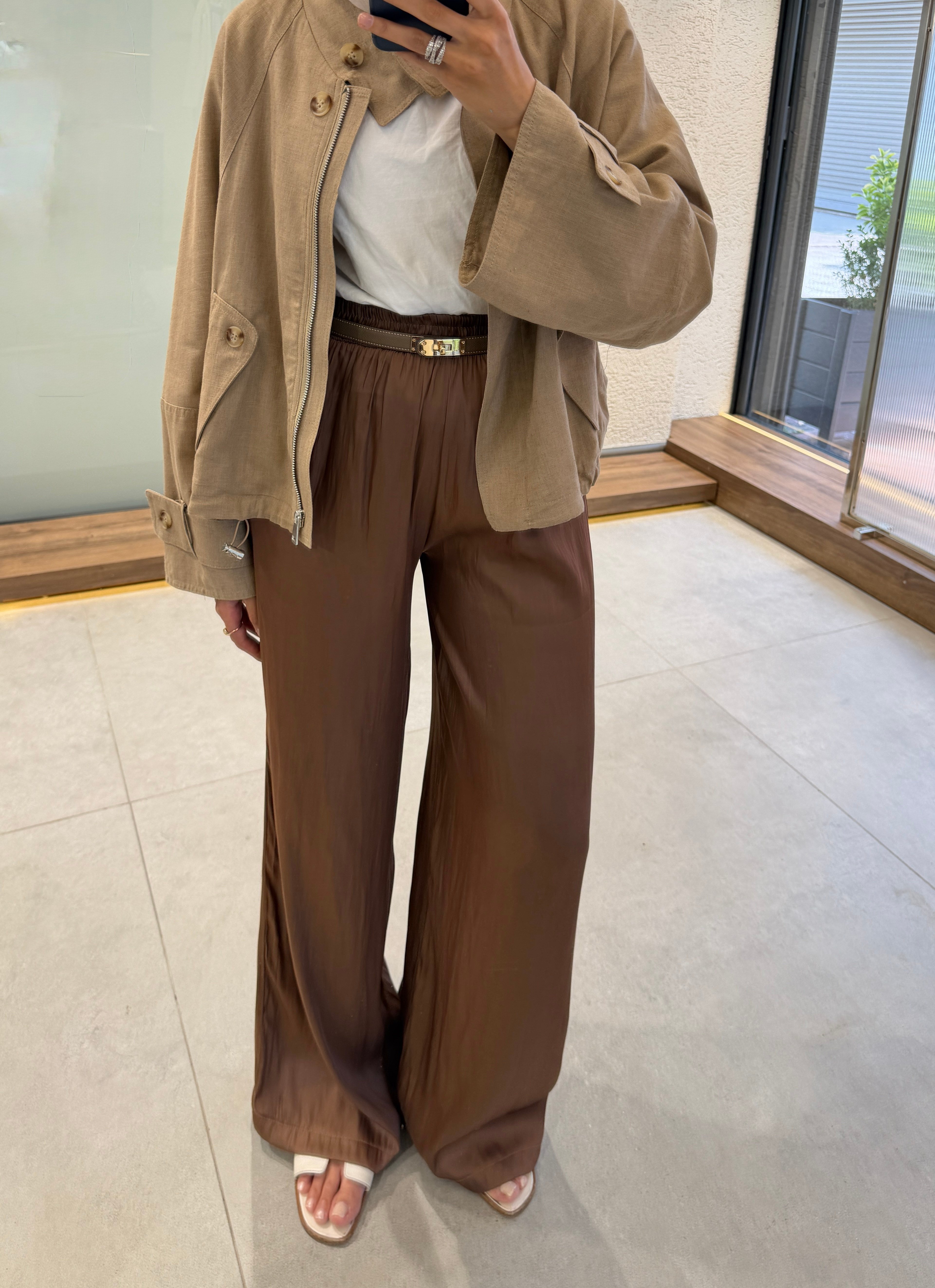 ZRA Model Pantolon-Mocha 