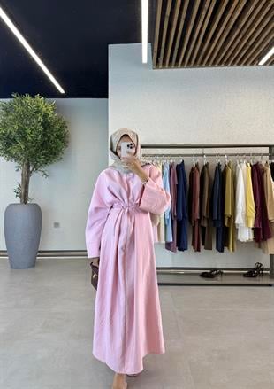 İzel Elbise - Pembe