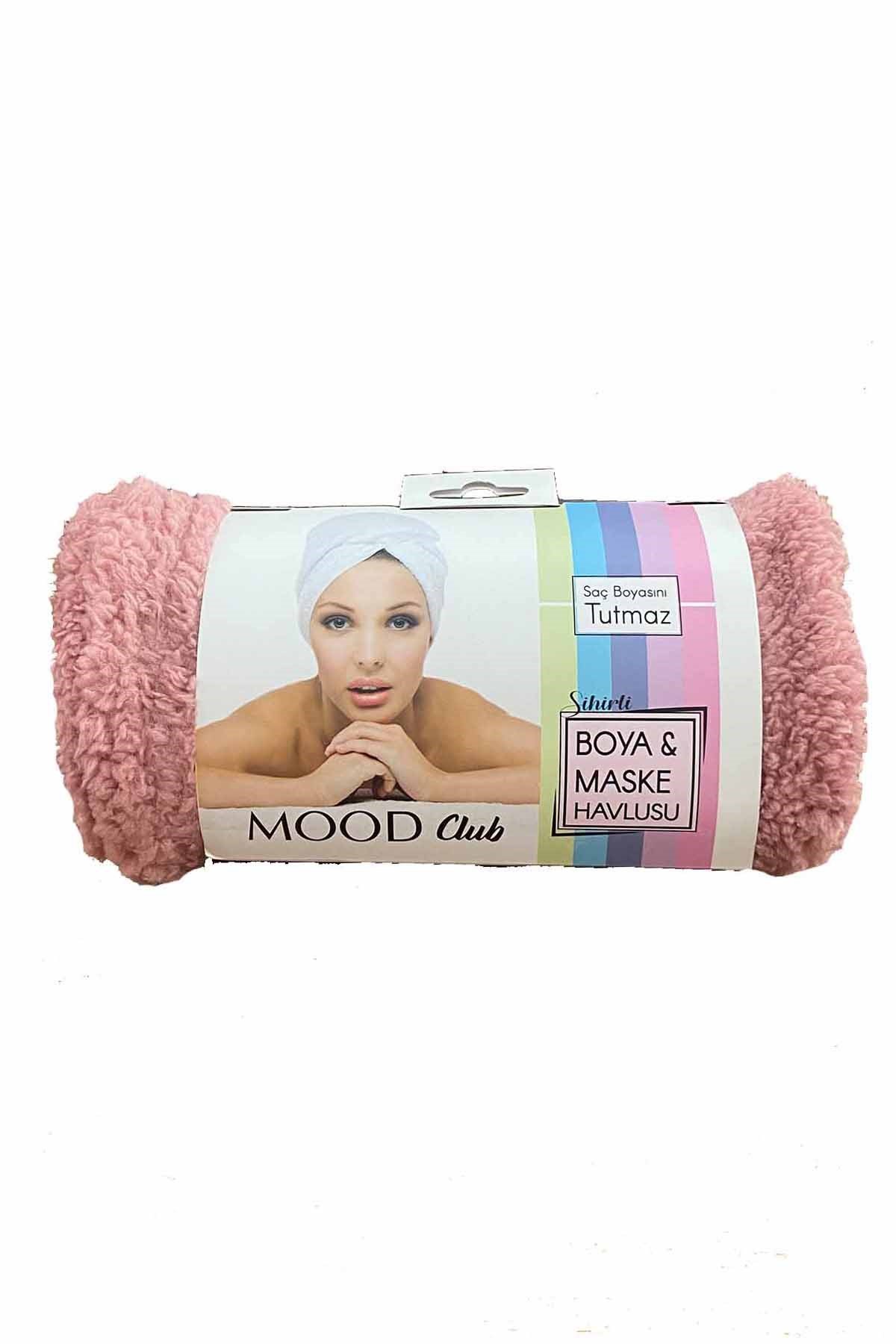 Boya ve Maske Havlusu Gül Kurusu