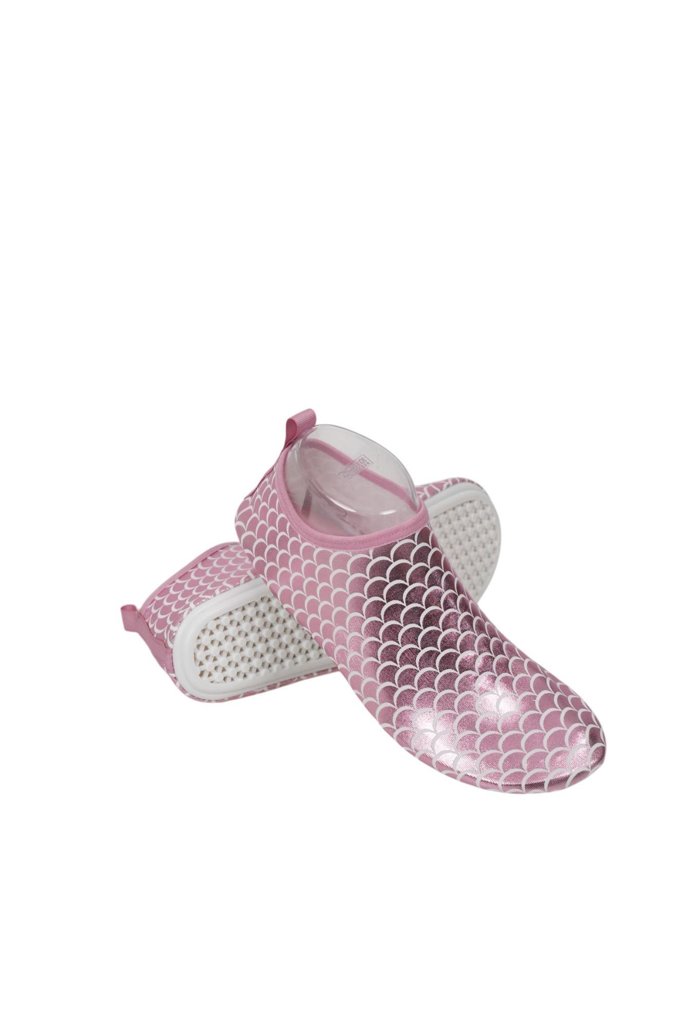 Mood Club-Pink-White Shine Kalın Taban Çok Amaçlı Kaydırmaz Deniz Ayakkabısı