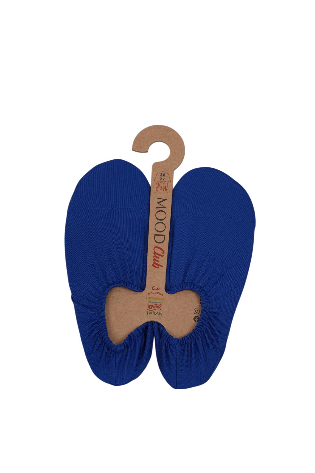 Mood Club-Lacivert Deniz Ayakkabısı ve Çok Amaçlı Kaydırmaz Havuz Patiği