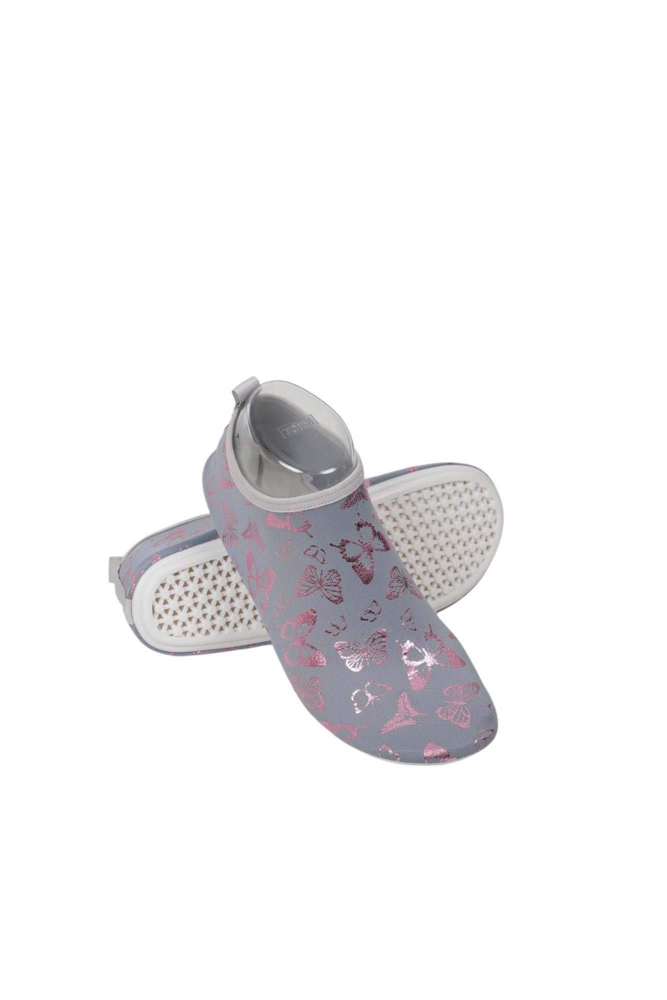 Mood Club-Pink Butterfly Kalın Taban Çok  Amaçlı Kaydırmaz Deniz Ayakkabısı