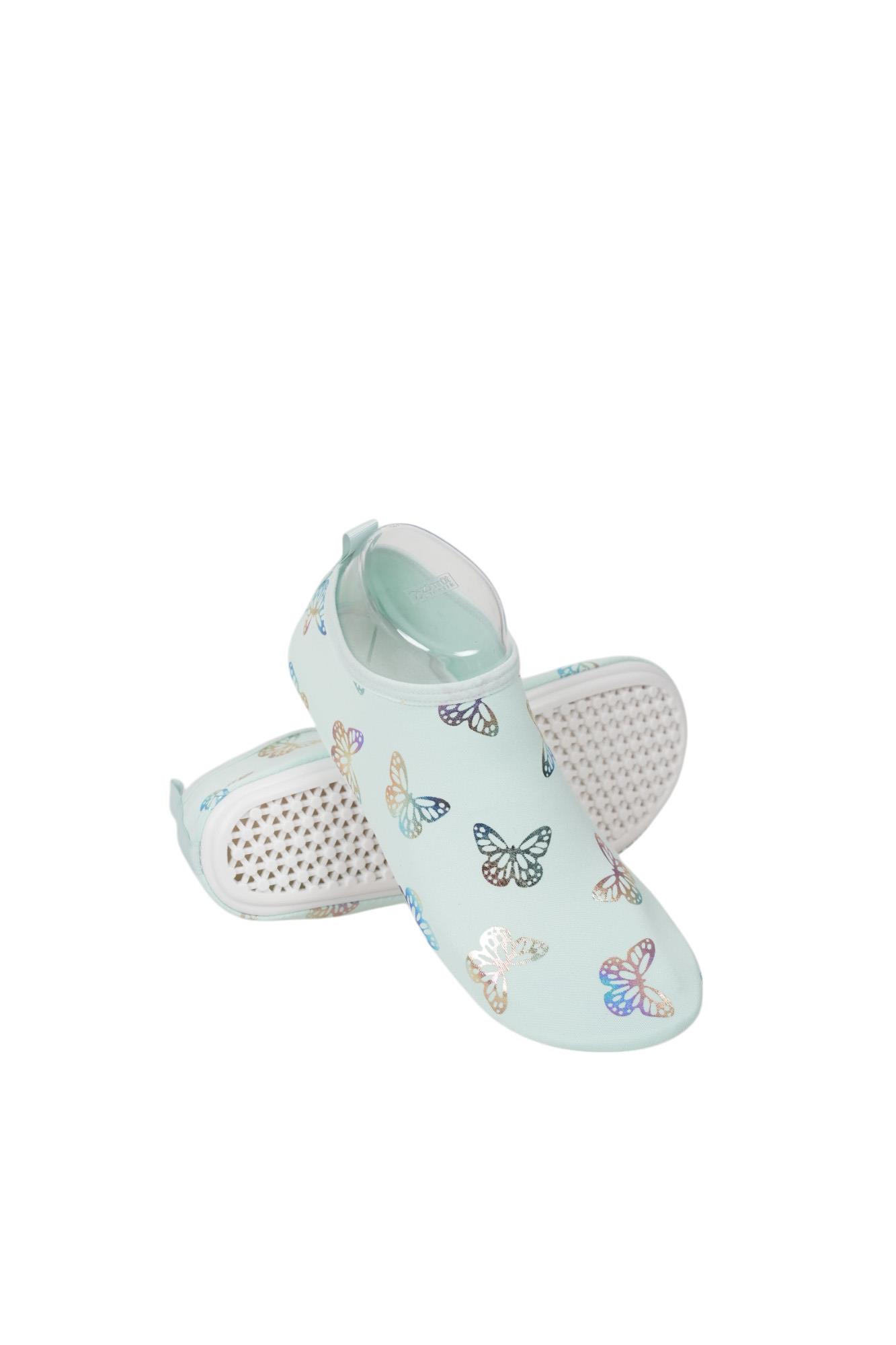 Mood Club-Renkli Kelebek Kalın Taban Çok  Amaçlı Kaydırmaz Deniz Ayakkabısı