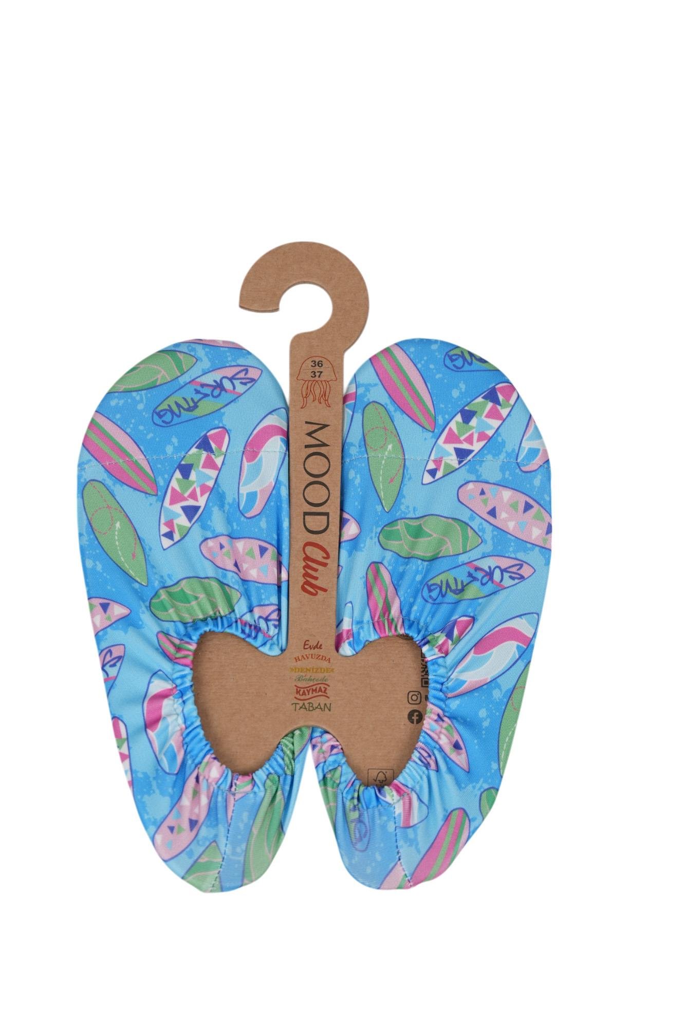 Mood Club-Surf Deniz Ayakkabısı ve Çok Amaçlı Kaydırmaz Havuz Patiği