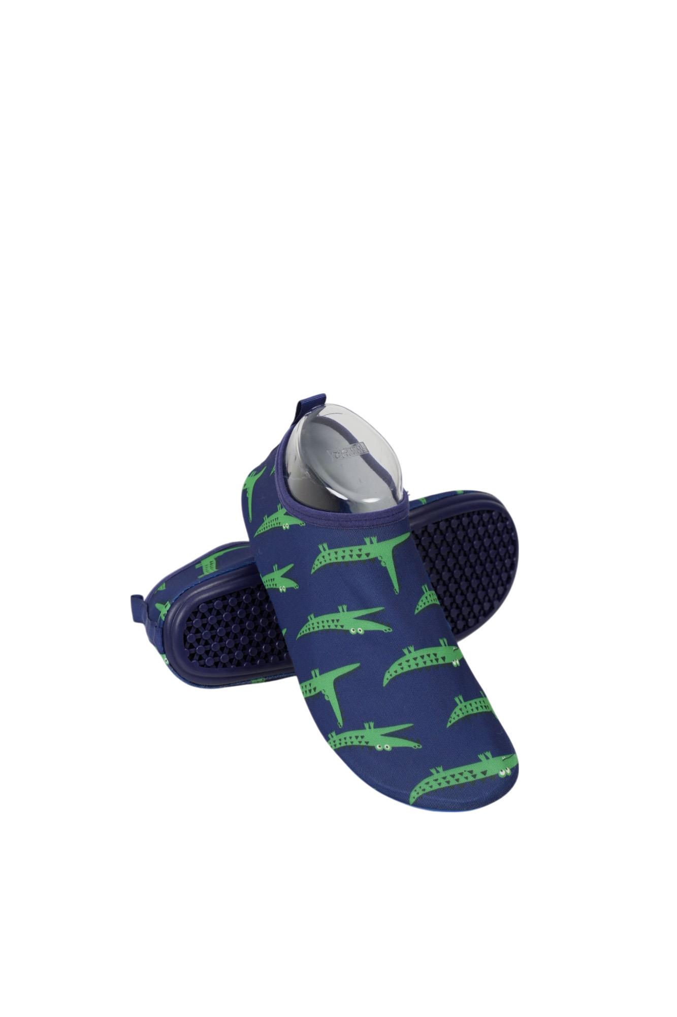 Mood Club-Yeşil Timsah Kalın Taban Çok Amaçlı Kaydırmaz Deniz Ayakkabısı