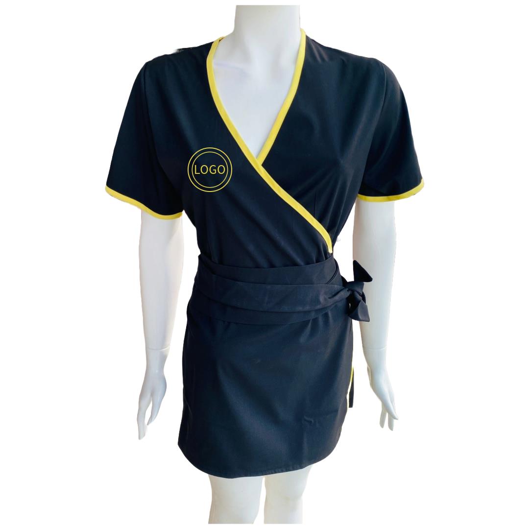 Biyeli Kimona Elbise ÜniformaLİNA TEKSTİL TASARIMBiyeli Kimona Elbise 