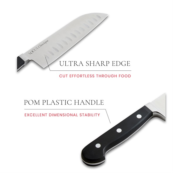 Voeux Classique Santaku Knife 18 cm.