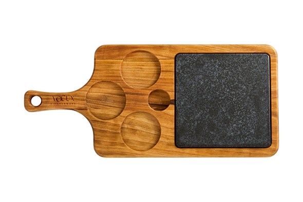Voeux Pierre II Basalt Stone Breakfast Serving Board