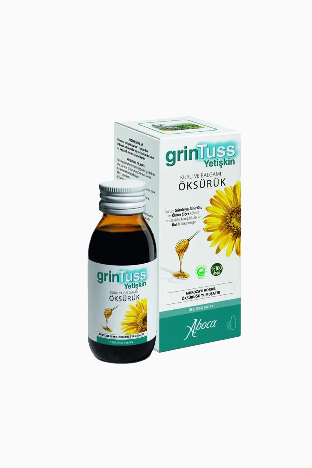 Grintuss Öksürük Şurubu Yetişkin 128 gr