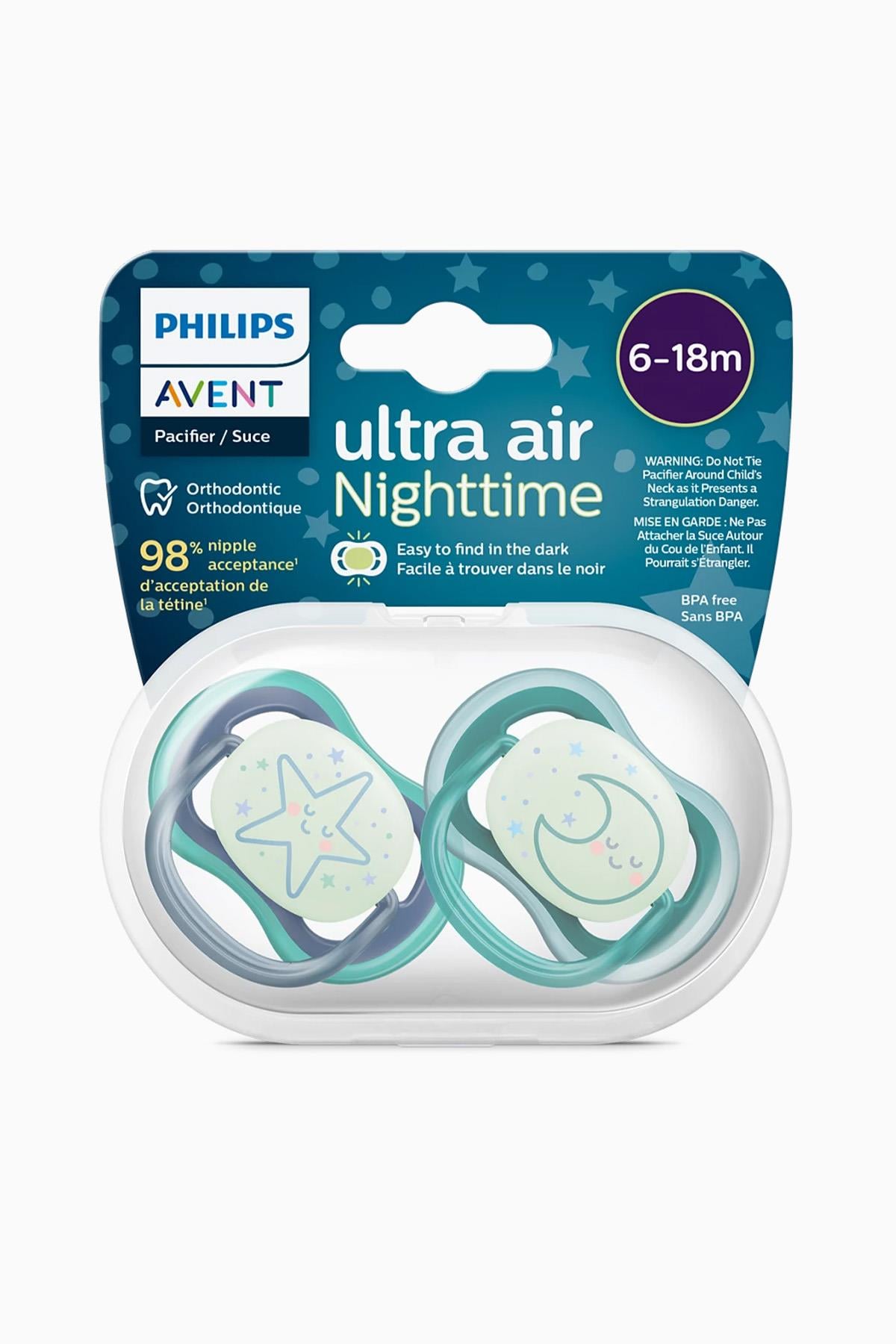 Philips Avent Scf376/13 Ultra Air Nightime 6-18 Erkek Emzik