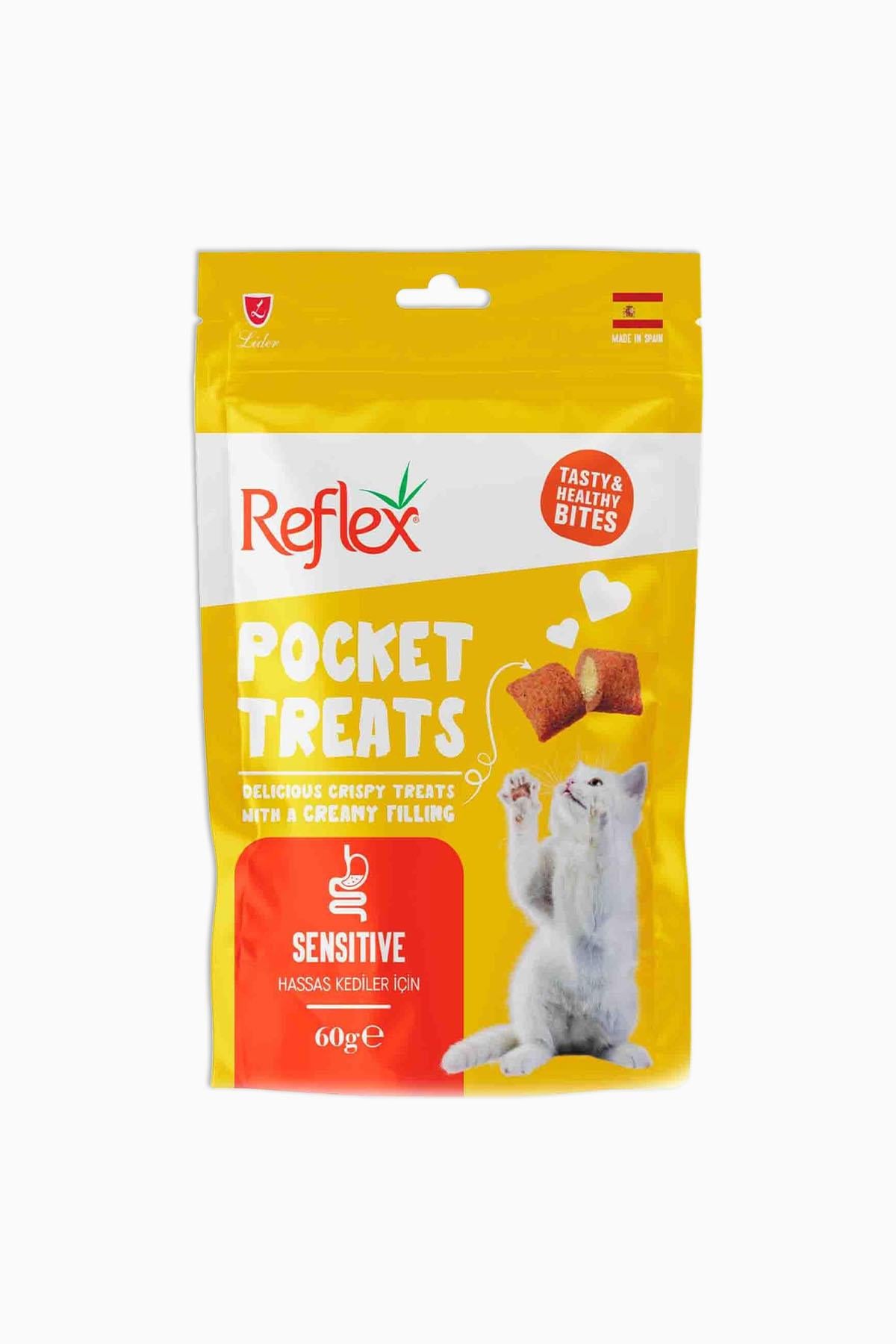 Reflex Pocket Treats Senstive Kedi Ödülü 60 gr
