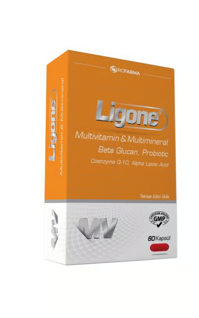 Ligone Beta Glucan Probiotic Multivitamin 60 Tablet