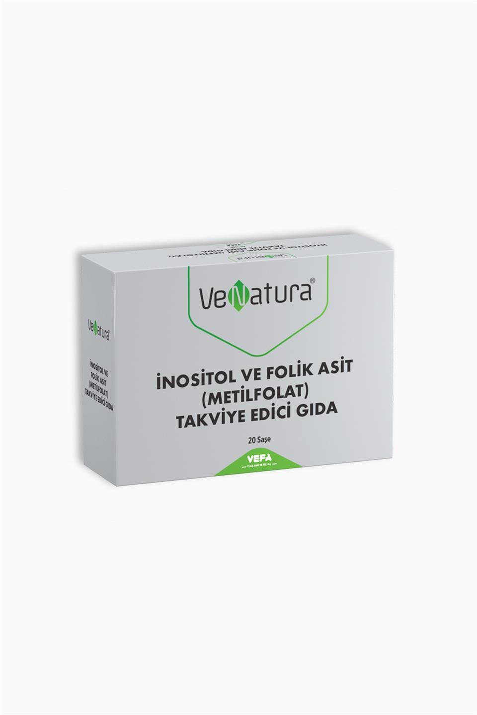 Venatura İnositol ve Folik Asit Metilfolat 20 Saşe