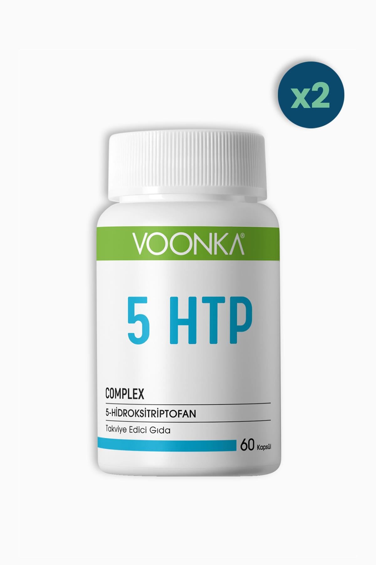 Voonka 5 Htp Complex 60 Kapsül 2 Adet