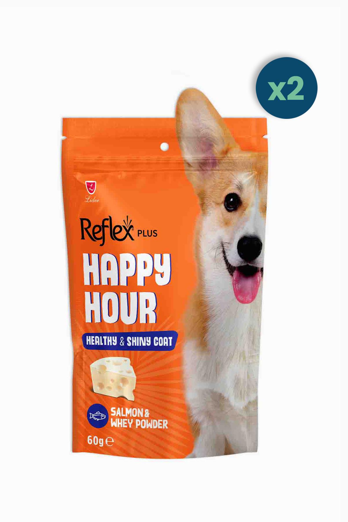 Reflex Happy Hour Sağlık Ve Parlak Tüyler İçin Destekleyici Köpek Ödül Maması 60 G 2 Adet